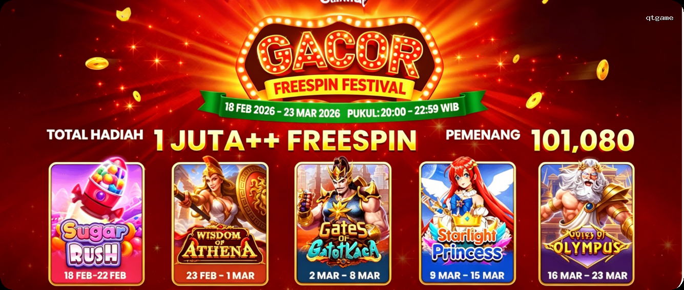 Login qtgame Sekarang Bonus Melimpah